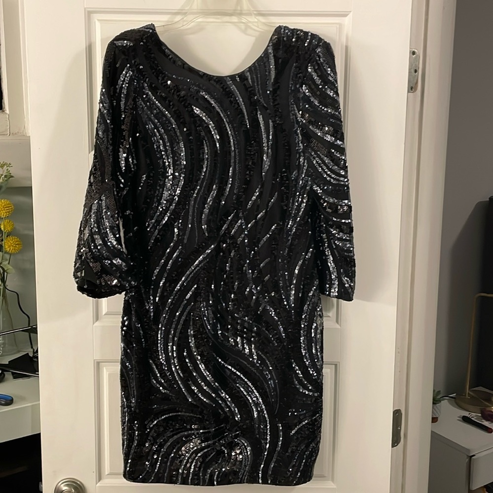 Express sequin dress size 12